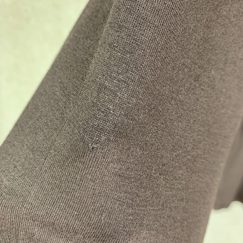 Lucy Laurel langärmelige Damen-Krawatte XL braun V-Ausschnitt gesmockt vorne - Bild 15 von 18