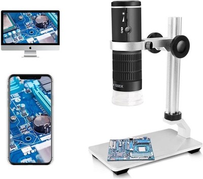 Digital Mikroskop Wireless Wifi USB HD 1080P 50-1000X Vergrößerung Endoskop