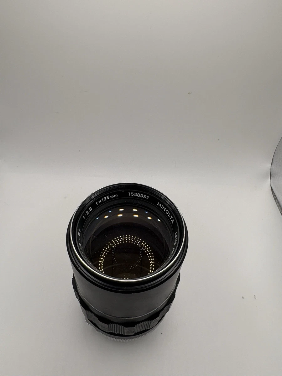 Minolta Rokkor PF 135mm Focal f/2.8 Camera Lenses for sale - eBay