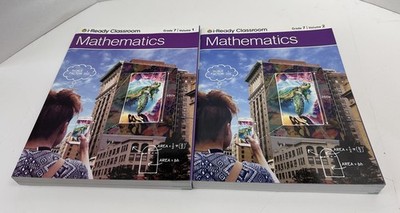 i Ready Classroom Mathematics Grade 7 Volumes 1 & 2 Student Edition Textbook Set