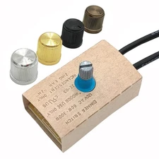 Table Lamp LED Dimmer Switch Kit Zing Ear ZE-03 300W Inline Rotary LED Dimmer...