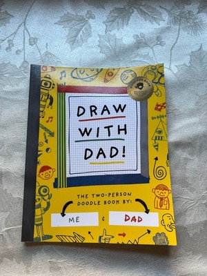 Draw with Dad! : The Two-Person Doodle Book by Bushel & Peck Books (2021, Trade