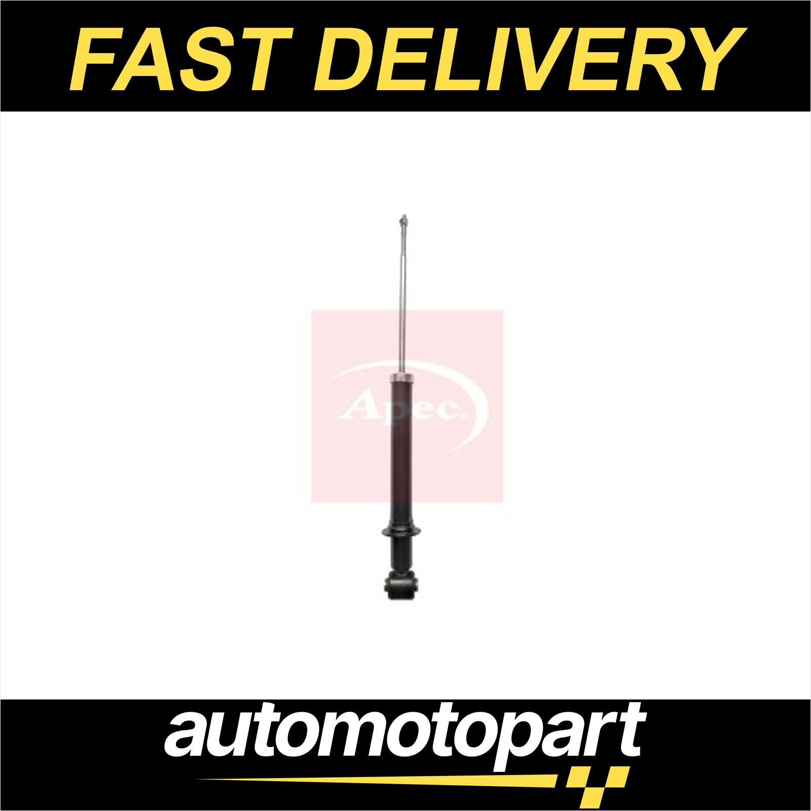 2x Shock Absorbers (Pair) Rear ASA1263 Apec Damper D0513029N 5206T9 12759465 New - Image 6
