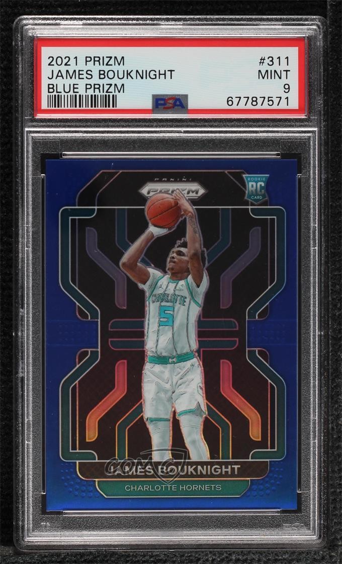2021-22 Panini Prizm Blue Prizm 179/199 James Bouknight #311 PSA 9 MINT 00rs