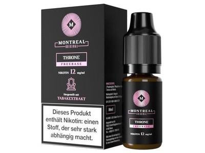 Montreal Original - Throne E-Zigaretten Liquid