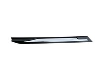 Zierleiste FÜR KotflÜGel Vorne Links FÜR Peugeot 3008 2016-2020 Verchr/Schwarz