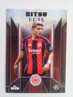 2025-26 Topps Deco UEFA UCC Current Stars Eintracht Frankfurt Ritsu Doan