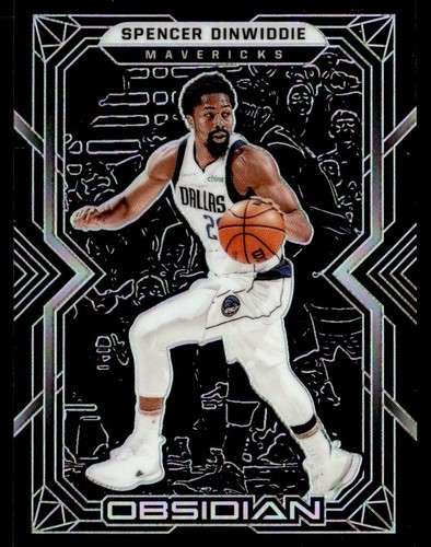 2022 Panini Obsidian Spencer Dinwiddie #4 card