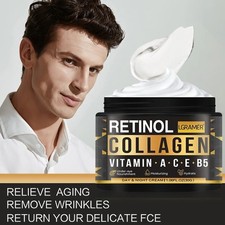 Men Retinol Collagen Face Cream Moisturizing Anti Wrinkle Firming 30g/60g