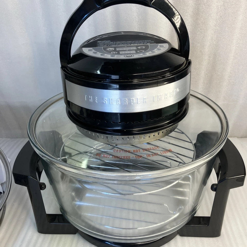 The Sharper Image CKY-20VD Digital Super Wave Convection and Infrared Oven - Image 3 of 4