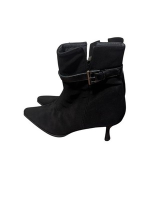Stuart Weitzman, Nylon Booties, Size 8