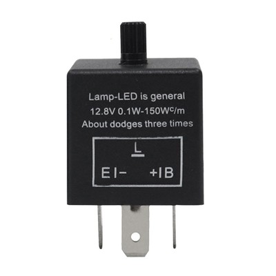 Universal 12V 3 Pin CF14 Motorcycle LED Turn Signal Indicator Relay Automotive Blin8131