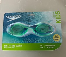 Speedo Kids 3-6 Glide Print Goggle, No Leak, Comfortable  Secure, UV Protection