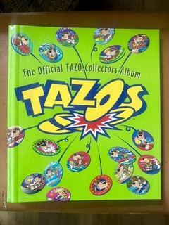 1990s Tazos Collector Album x3 Looney Tunes Simpsons Cheetos Space Jam Star Wars