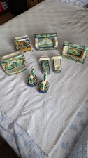 8 Piece Hand painted Talavera Bathroom Set