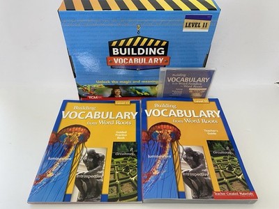 Building Vocabulary: Level 11 Complete Set - Work Book, Teacher Guide, CD & DVD