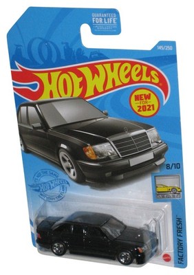 Hot Wheels Factory Fresh 8/10 (2020) Mercedes-Benz 500 E Schwarzes Auto 145/250