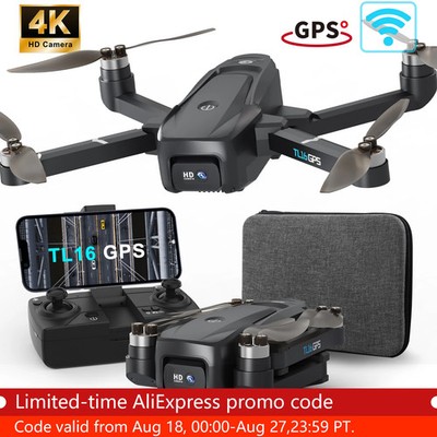 TL16 GPS Drohne 4K HD Kamera 5G FPV WiFi 50x Zoom RC Quadcopter faltbar