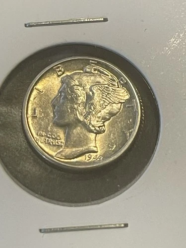 1943 D Mercury Dime BU X2778