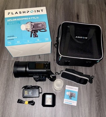 Flashpoint XPLOR 600 PRO II R2 TTL All-in-One Outdoor Flash