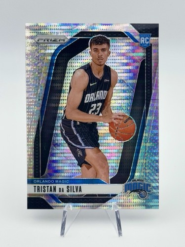 Carta Panini Prizm 2024-25 - TRISTAN DA SILVA - ROOKIE - Paralelo Ajedrez - Imagen 1 de 3
