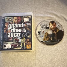 Rockstar Games Grand Theft Auto IV PS3 2008 NTSC-U/C M Crime w/ Manual