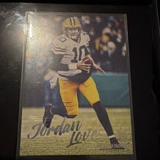 Panini 2020 Chronicles Luminance Football Jordan Love #204 Packers Rookie