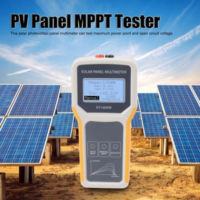 Portable MPPT Sollar Panel Tester Photovoltaic Panel PV Panel Tester Multimeter