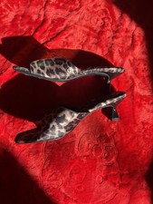Leopard Print Kitten Heels