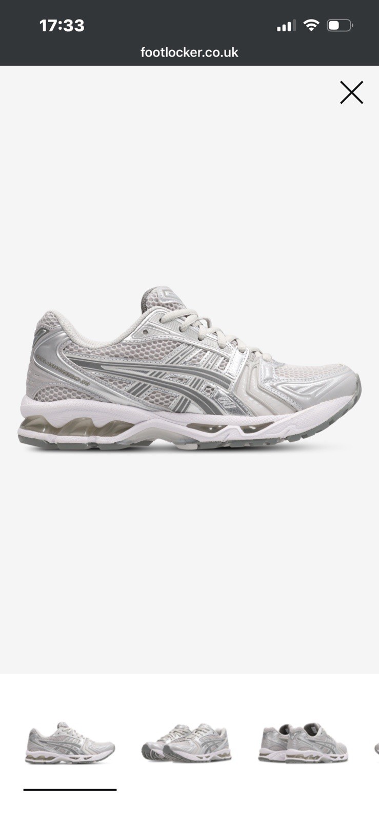 Asics GEL-KAYANO 14 In Grey Uk6 Unisex RRP£165 image 2