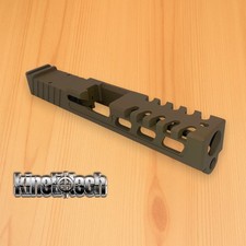 For Glock 19x Gen 5, Stripped Slide, FDE, Style 8 - USA made
