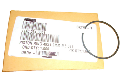 Stihl MS391 Piston Ring 49mm x 1.2 OEM 1140-034-3001 MS 391 #GM