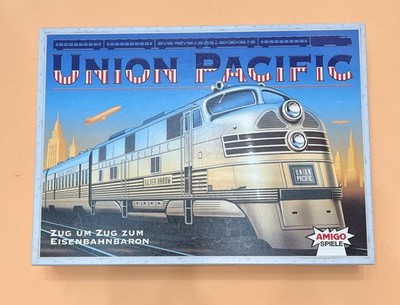 Amigo Union Pacific, Zug um Zug, Brettspiel ab 12 Jahren,komplett, top Zustand 