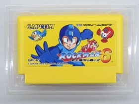 CAPCOM Famicom Soft Rockman 6 Used