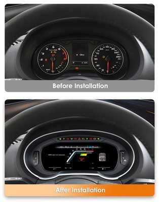 Virtual Cockpit 12,3 Zoll Linux Display für Audi A3 S3 RS3 Baujahr 2014 bis 2020