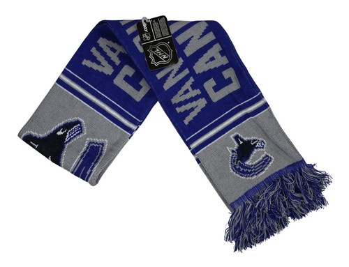 NHL Team Logo i kolory Akrylowy dzianinowy szalik z frędzlami 62" x 7" OSFM Pick Team / Style - Zdjęcie 30 z 34