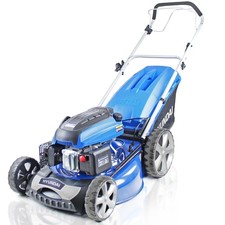Image of Hyundai 196cc Petrol Lawnmower, 20" 51cm 4 Stroke, Self Propelled Petrol Mower,