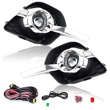 , FL7078 Fit For 2015-2016 Equinox Front Pair Driver Fog Lights Bumper RP1