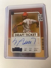 Panini contenders baseball Jo adell auto 83/99
