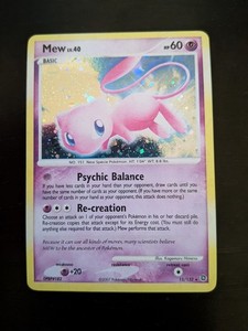 PSA9】ミュウ LV.40 1ED [DP3 #182］ Mew - DP3: Shining Darkness
