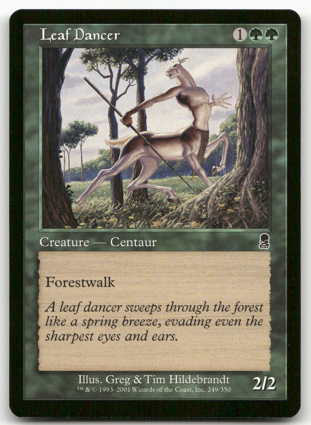 Leaf Dancer #249 (NM) Odyssey ODY Magic MTG