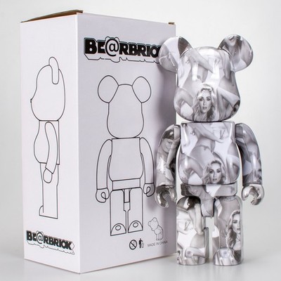 Bearbrick 400% Victorian Girl 11 inch Height Block Bear Decorative Doll