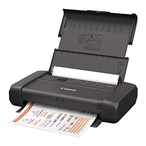 Canon TR153 Compact Color A4 Mobile Printer with Wireless LAN and 