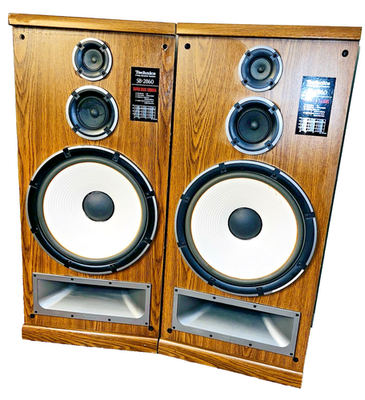 Vintage RARE Technics Model SB-2860 Stereo 3-way Speaker System