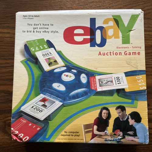 EBay Auction Electronic Talking Board Game Hasbro - Vintage 2001