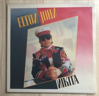 Elton John - Nikita, Maxi Single 12'' LP Vinyl Schallplatte