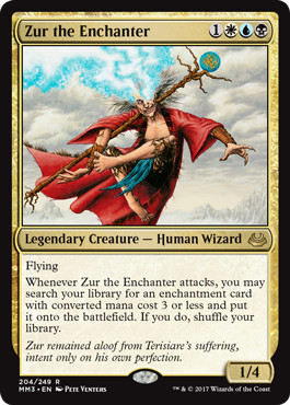 Magic MTG - Zur the Enchanter - Modern Masters 2017 - MINT/NMINT - EN
