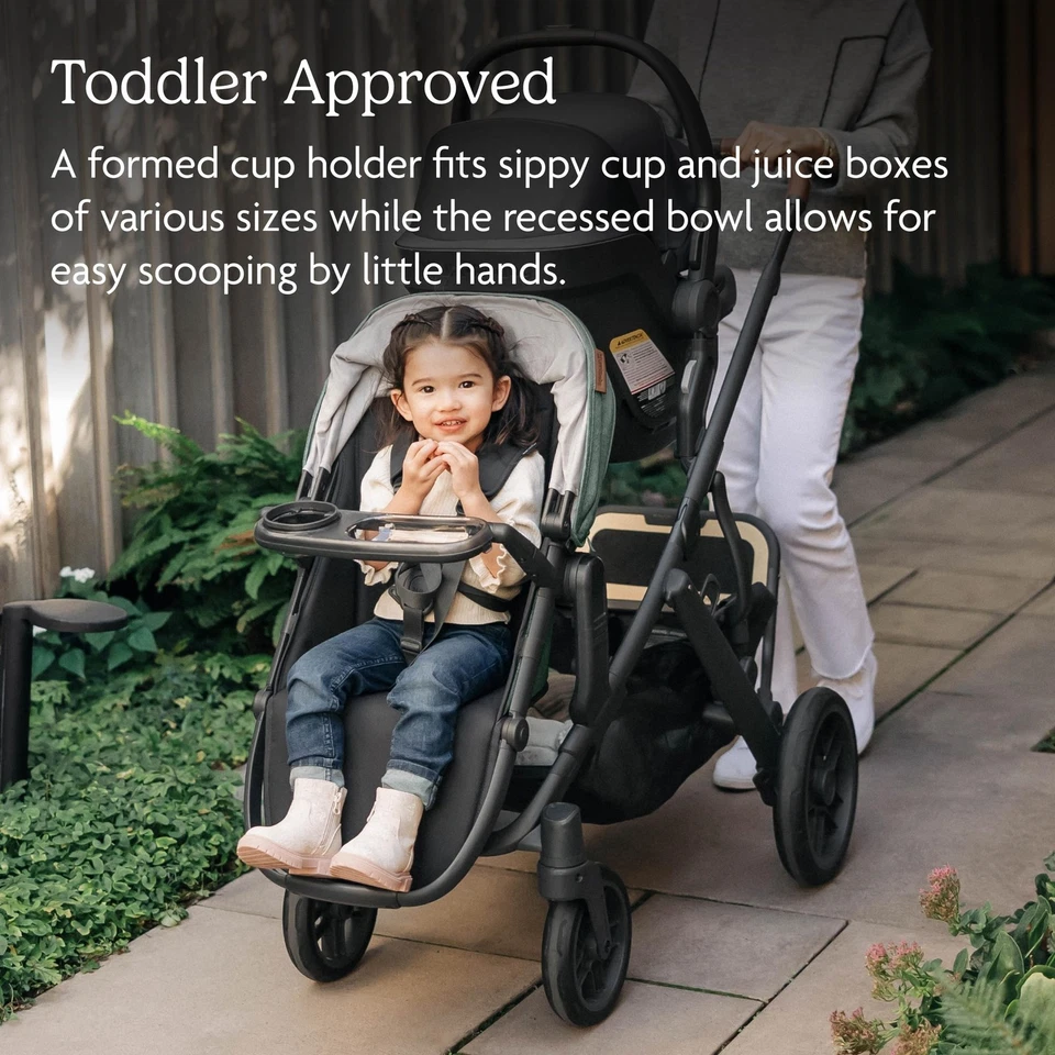 Bandeja de aperitivos UPPAbaby para Vista, Cruz, RumbleSeat / Fijación rápida / Se pliega con... Foto 4 de 4