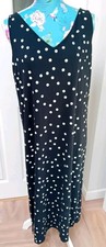Hush Janelle black white spots polka dot maxi dress size 12 new BNWT