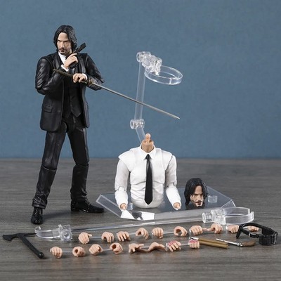 Medicom MAFEX No 212 John Wick Chapter 4 Action Figure Hand Made
